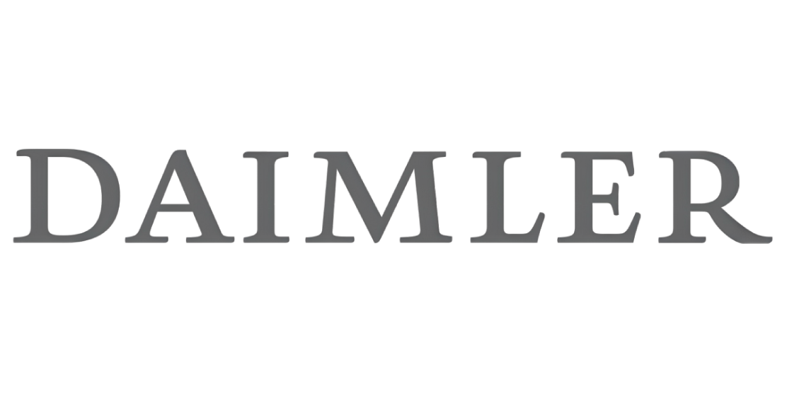 Logo officiel de Daimler - Services premium de vitrage pour véhicules Daimler avec Glasscare.