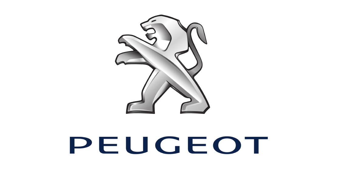 Logo Peugeot - vitrages pour voitures françaises.
