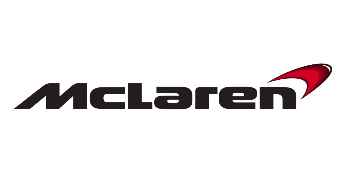 Logo McLaren, icône de l’excellence automobile et de la performance.