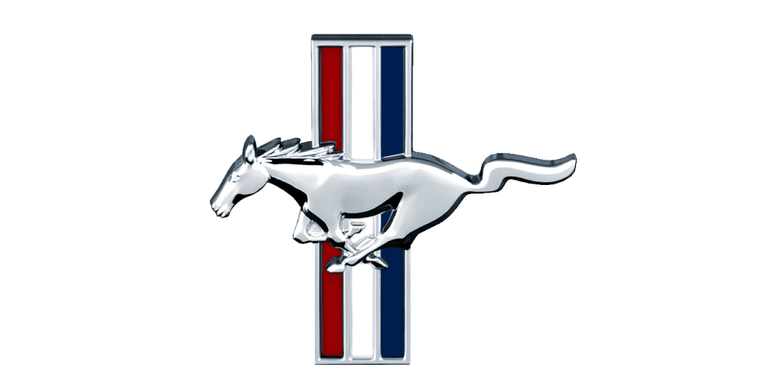 Logo Ford Mustang - Services de vitrage pour voitures sportives