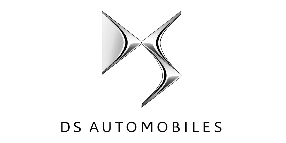 Logo officiel de DS Automobiles - Réparation et remplacement de vitrages premium par Glasscare.