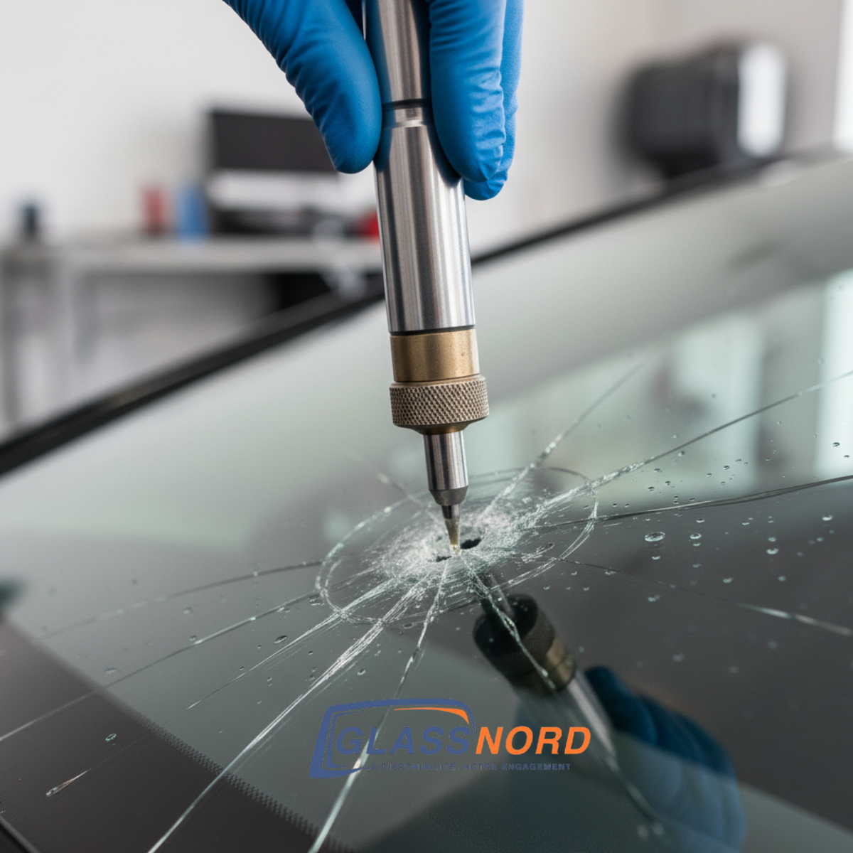 Infographie présentant les avantages des pare-brise acoustiques contre le bruit, athermiques contre la chaleur, et chauffants contre le givre.